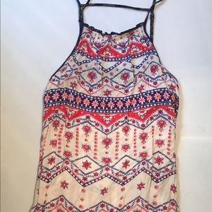 Red, white & blue sundress